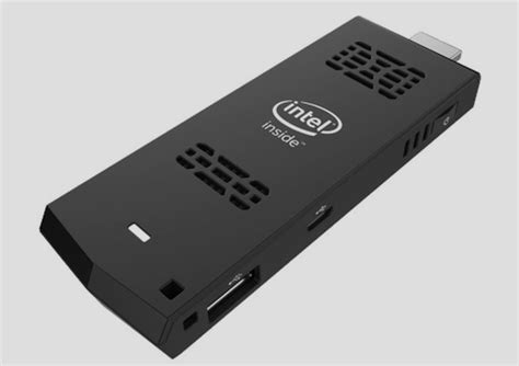 The intel compute stick is a stick pc designed by intel to be used in media center applications. Intel Compute Stick offers Windows 8.1 on a stick