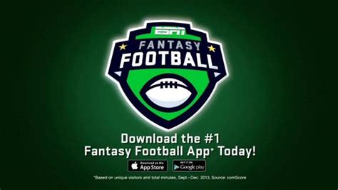 There were a lot of requests for personal logos this year rather than logos everyone could use, so i gave i always enjoyed the espn gif's that usually get put up every season. ESPN Fantasy Football App TV Spot, 'Do Everything' - iSpot.tv