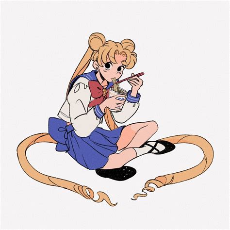 Tsukino Usagi Bishoujo Senshi Sailor Moon Drawn By Xephia Danbooru