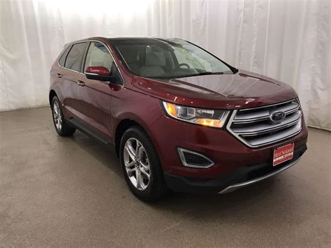 Stylish And Capable 2017 Ford Edge Titanium For Sale At Red Noland Used