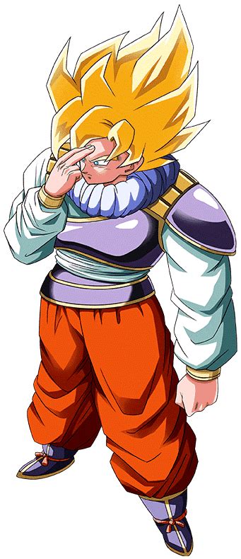 Goku Ssj Yardrat Clothes Render 3 Dokkan Battle By Maxiuchiha22 On