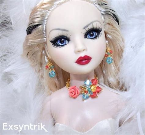 Pin By Kirsten Banyas On Doll Jewelry Crystal Fashion Hair Jewelry