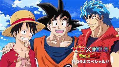 Dream 9 Toriko X One Piece X Dragon Ball Z Super Collaborazione