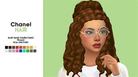 Sims 4 Curly Hair Cc Maxis Match