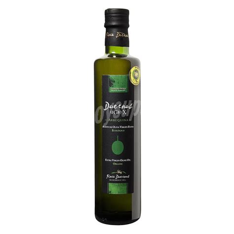 aceite de oliva virgen extra ecológico arbequina 500 ml