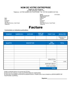 Facture pro forma  Modèles & Exemples PDF  Biztree.com
