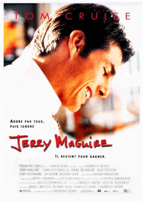 Jerry maguire is a man who knows the score. Picture of Jerry Maguire