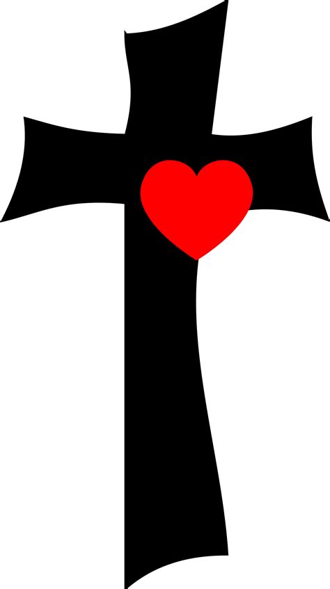 Heart And Cross Clipart Clipart Best Clipart Best