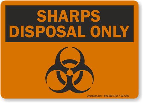 Sharps Label Template Sharps Handling And Disposal Procedure Icepdf