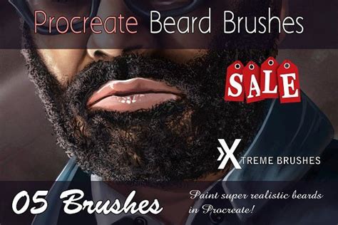 Procreate Beard Brushes Beard Brushes Beard Brush