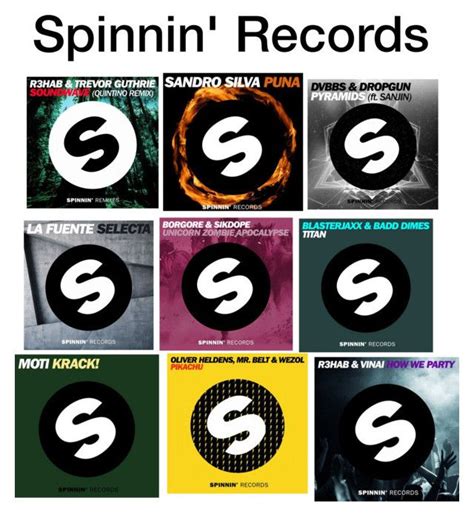Spinnin Records Spinnin Records Records Retail Logos