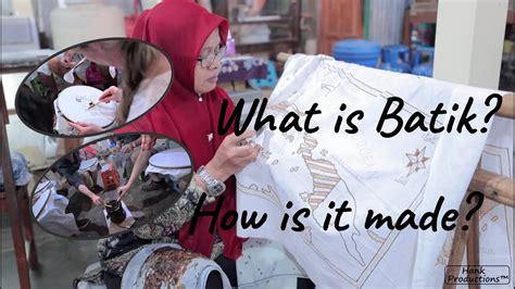 How is Batik Made? Indonesia | Batik Factory - YouTube