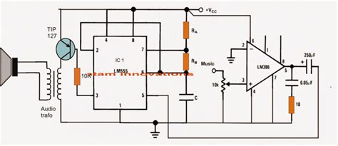 Class D Amplifier Circuit Using Ic 555 Homemade Circuit Projects