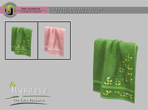 The Sims Resource Xero Bathtub Towel