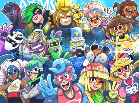 Arms 3rd Anniversary Artwork By Thesmashtoons On Twitter I Love How