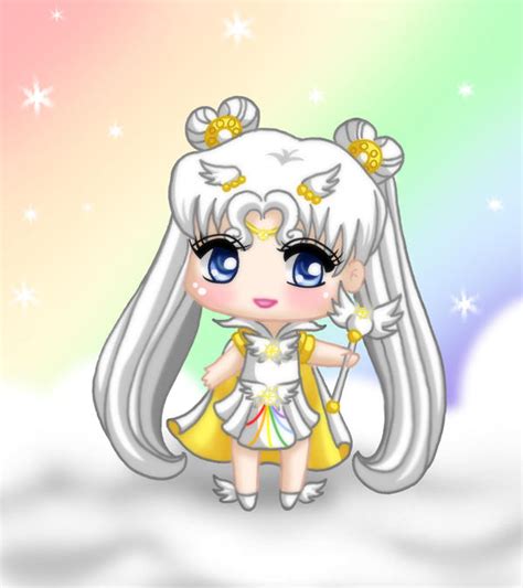 Chibi Sailor Cosmos By Drewbiedooah On Deviantart