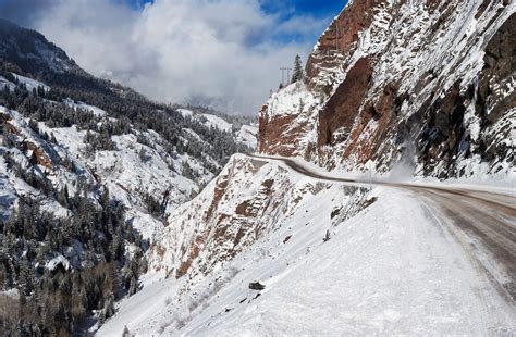 Drive It If You Can Most Dangerous Roads In The Us To A Ski Area
