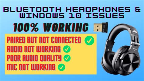 Fix For All Bluetooth Headphone Issue In Windows10 Mic Not Working