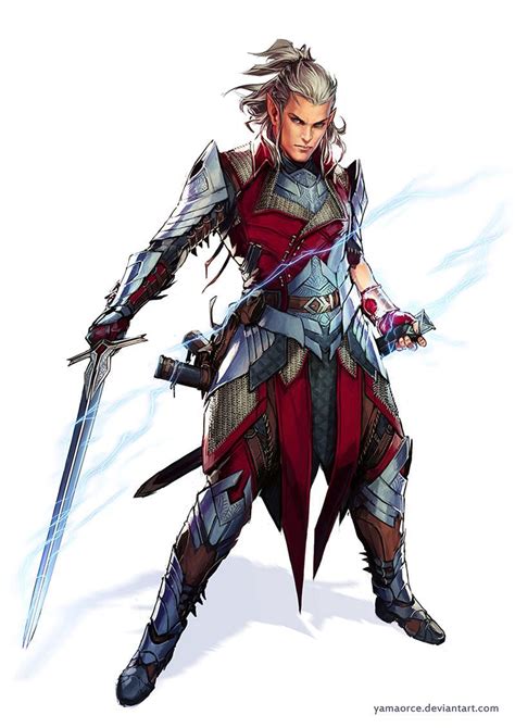 Dungeons And Dragons Fighters Paladins And Clerics Ii Inspirational Character Art Fantasy