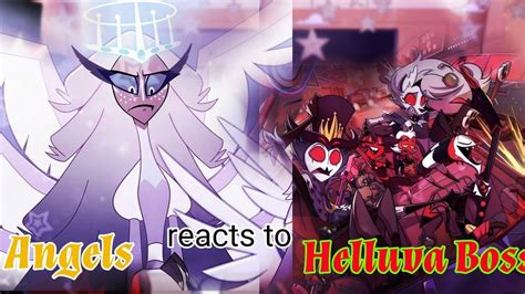 Angels Hazbin Hotel React To Helluva Boss Gacha React YouTube