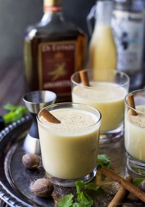 Heat 1/2 cup pineapple juice . Holiday Spiked Eggnog | Easy Holiday Cocktail Recipe