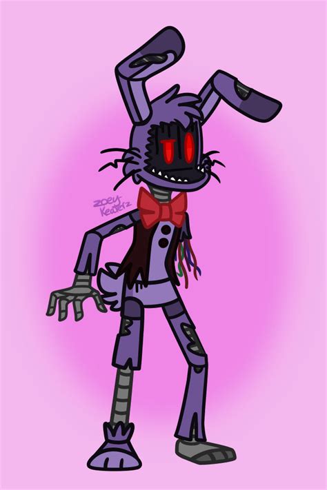 Fnaf Withered Bonnie By Zoey Keaterz On Deviantart