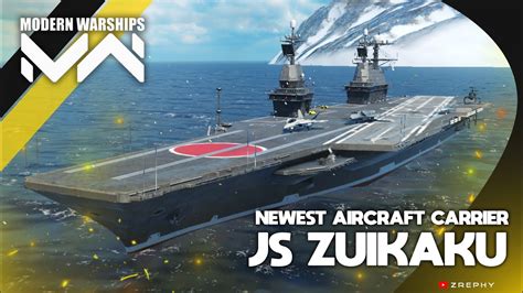 Js Zuikaku Gameplay Modern Warships Alpha Test Youtube