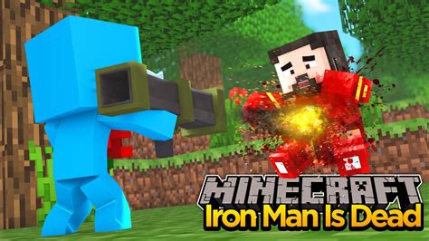 Iron man 3 's tony stark ( robert downey jr. Minecraft - IRON MAN IS DEAD!?!? - YouTube