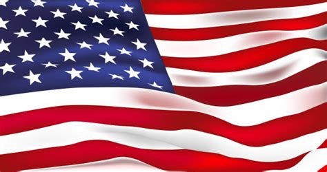 Waving American Flag Clip Art Free United States Flag Blowing In The