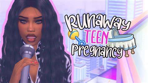 I Know You Care 💔 🤰🏾 Runaway Teen Pregnancy Challenge 13 🤰🏾 The Sims 4 Lp Youtube