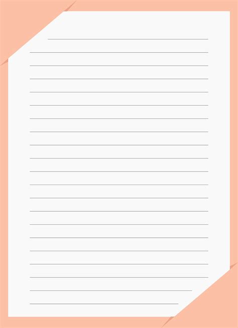 Writing Paper Printable Stationery Writing Paper Printable Stationery 4ae