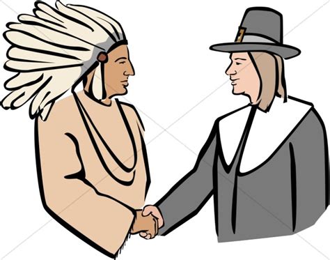 Thanksgiving Indians Clipart