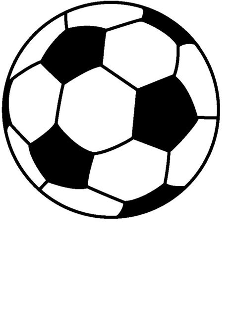 Soccer Ball Drawing Template At Getdrawings Free Download