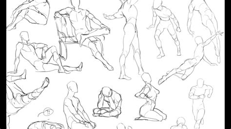 You can ignore any part of the instructions it gives, such as for hands or eyes, or else just try out another random pose by refreshing. Speedsketch - Poses - YouTube