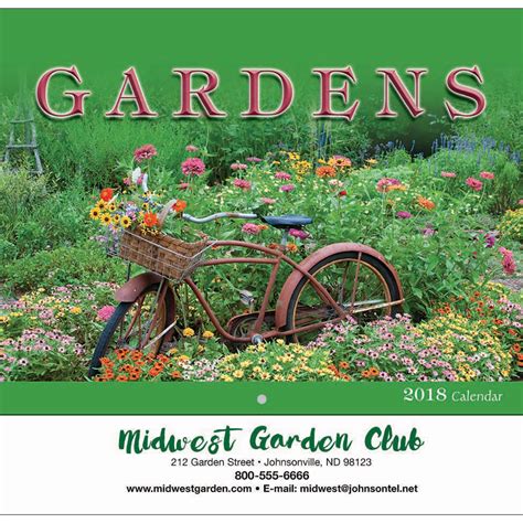 Gardens Promotional Logo Calendars Landscaping Landscape Architect