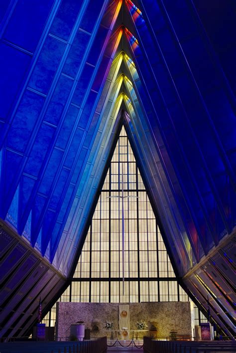 Cadet Chapel Of The United States Air Force Academy Art And Theology