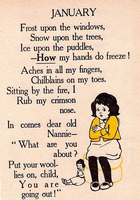 January Kids Poems Poetry For Kids Hello January Quotes