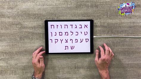 Comment Apprendre L Alphabet Hebreu