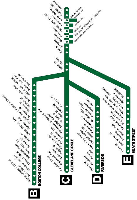 Complete Green Line Map Free Universal Hub
