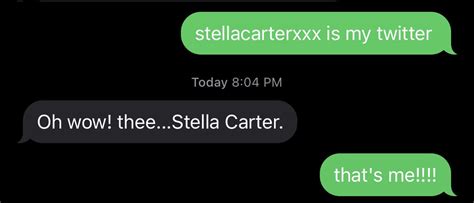 Stella Carter On Twitter Yes Thee Stella Carter 🫠😇