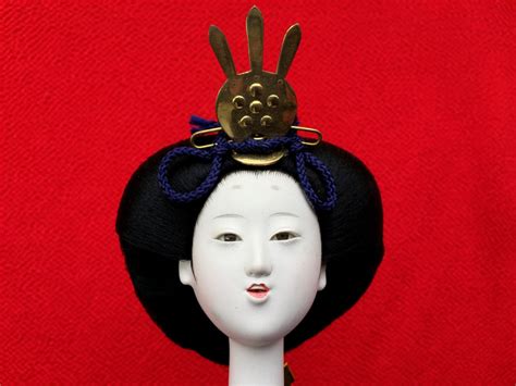 Japanese Doll Head Hina Matsuri Japanese Doll Festival Etsy
