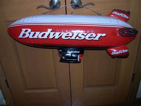 Budweiser Inflatable Blimp Bud One Airship Blow Up New