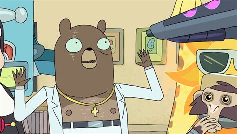 Gangsta rap hip hop, text, logo png. Image - S2e4 gangster bear.png | Rick and Morty Wiki ...