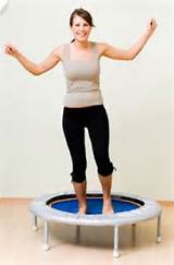 Fitness Exercises On Trampoline Pictures