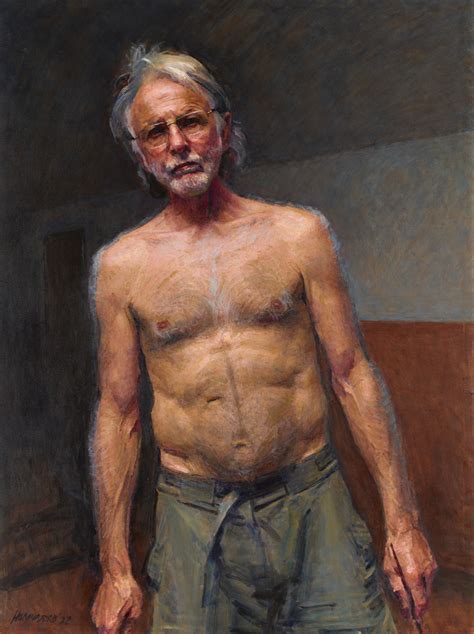 Robert Hannaford Hirsute Self Portrait Archibald Prize Art