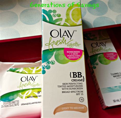 Olay Fresh Effects Review Generations Of Savings