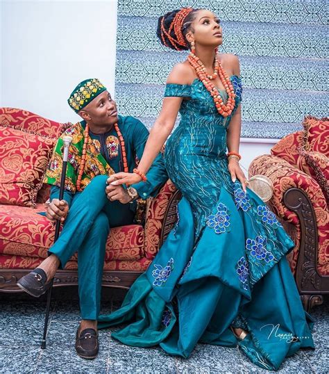 Image May Contain 2 People Nigerian Wedding Dresses Traditional African Traditional Wedding