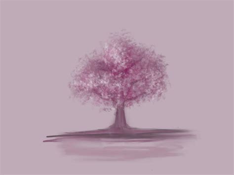 The Lone Cherry Blossom Tree By Sykokitty909 On Deviantart