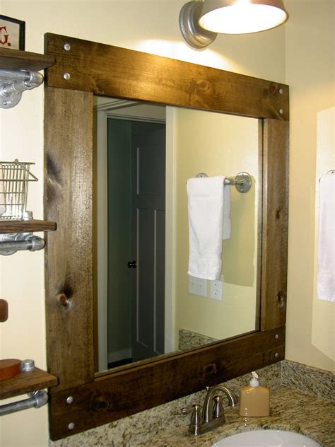 No fancy tools or so today i'm showing you how to frame a bathroom mirror. Tips Framed Bathroom Mirrors - MidCityEast