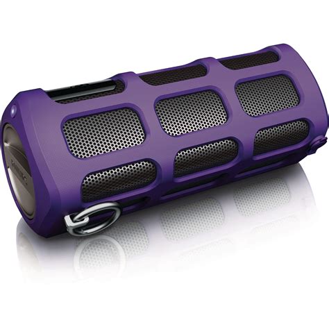 Philips Shoqbox Portable Bluetooth Speaker Purple